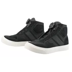 Γυναικεία μποτάκια μηχανής ICON Dog Days BLACK