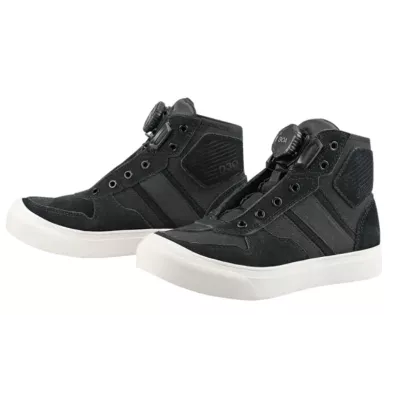 Γυναικεία μποτάκια μηχανής ICON Dog Days BLACK