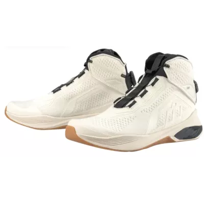 Μποτάκια μηχανής ICON Hooligan AF WHITE