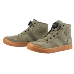 Μποτάκια μηχανής ICON Hooligan AF OLIVE