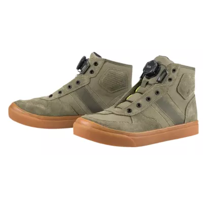 Μποτάκια μηχανής ICON Hooligan AF OLIVE