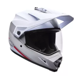 Κράνος μηχανής BELL MX-9 Mips - Trial White/Red Κράνος μηχανής BELL MX-9 Mips - Trial White/Red