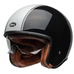 Κράνος μηχανής BELL TX501 - Rally Gloss Black/White