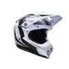 Κράνος motocross BELL Moto-Spherical - Grid White/Black/Grey