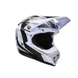 Κράνος motocross BELL Moto-Spherical - Grid White/Black/Grey
