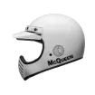 Κράνος μηχανής BELL Moto-3 - Steve McQueen Gloss White/Black thumb