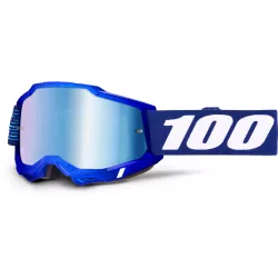 Μάσκα motocross 100% ACCURI 2 2028/BLUE MIRROR
