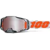 Μάσκα motocross 100% ARMEGA  HIPER SILVER/MIRROR SILVER