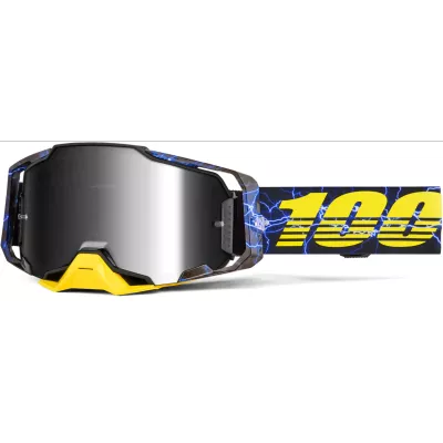 Μάσκα motocross 100% ARMEGA FURIOUS/SILVER MIRROR Μάσκα motocross 100% ARMEGA FURIOUS/SILVER MIRROR