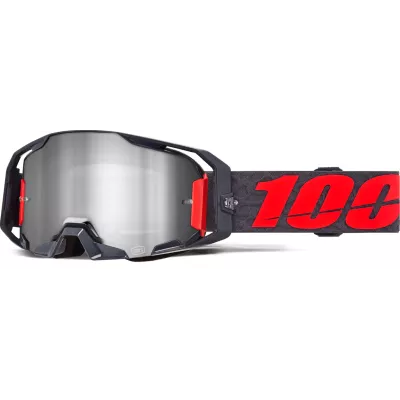 Μάσκα motocross 100% ARMATIC TURO/SILVER MIRROR Μάσκα motocross 100% ARMATIC TURO/SILVER MIRROR
