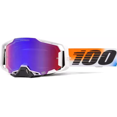Μάσκα motocross 100% ARMEGA HIPER UNITED RED/BLUE MIRROR Μάσκα motocross 100% ARMEGA HIPER UNITED RED/BLUE MIRROR