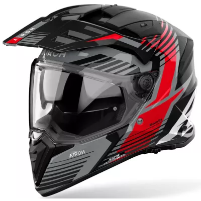 Κράνος μηχανής AIROH BANDIT SPICY RED GLOSS