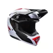 Κράνος motocross BELL Moto 10 Spherical - Fluid Black/Red thumb