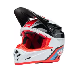 Κράνος motocross BELL Moto-9S Flex - Merchant Gloss Red/Black