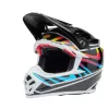 Κράνος motocross BELL Moto-9S Flex - Drift Gloss Black Multi