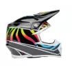 Κράνος motocross BELL Moto-9S Flex - Drift Gloss Black Multi thumb