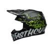 Κράνος motocross BELL Moto-9S Flex - Fasthouse MC Core Matte Black/Yellow