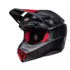 Κράνος motocross BELL Moto 10 Spherical - Satin/Gloss Black/Red