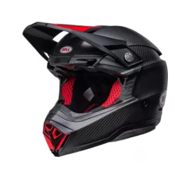 Κράνος motocross BELL Moto 10 Spherical - Satin/Gloss Black/Red