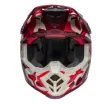 Κράνος motocross BELL Moto-9S Flex - Ferrandis Méchant Gloss Red/Silver thumb