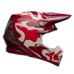 Κράνος motocross BELL Moto-9S Flex - Ferrandis Méchant Gloss Red/Silver thumb