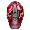 Κράνος motocross BELL Moto-9S Flex - Ferrandis Méchant Gloss Red/Silver thumb