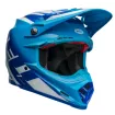 Κράνος motocross BELL Moto-9S Flex - Rail Gloss Blue/White thumb