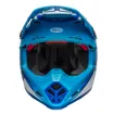 Κράνος motocross BELL Moto-9S Flex - Rail Gloss Blue/White thumb