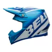 Κράνος motocross BELL Moto-9S Flex - Rail Gloss Blue/White thumb