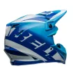 Κράνος motocross BELL Moto-9S Flex - Rail Gloss Blue/White thumb