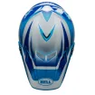 Κράνος motocross BELL Moto-9S Flex - Rail Gloss Blue/White thumb
