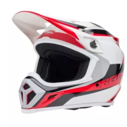 Κράνος motocross BELL MX-9 Mips - Rift Gloss Red/White