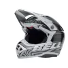 Κράνος motocross BELL Moto 10 Spherical - Cortex Silver Gray