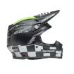 Κράνος motocross BELL Moto-9S Flex - Fasthouse Smoke Bomb Matte Gloss Black/HiViz Yellow thumb