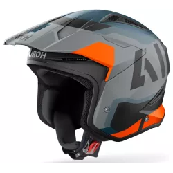 Κράνος μηχανής AIROH TRR II JUPITER ORANGE MATT