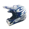 Κράνος motocross TROY LEE DESIGNS SE5 Composite Torched - Blue