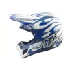 Κράνος motocross TROY LEE DESIGNS SE5 Composite Torched - Blue thumb