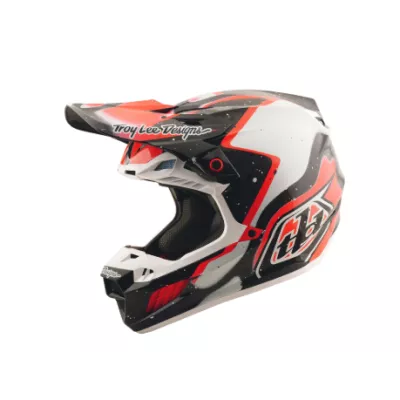 Κράνος motocross TROY LEE DESIGNS SE5 Carbon Membrane  - Black/Red