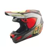 Κράνος motocross TROY LEE DESIGNS SE5 Composite Stripes - Black/Infra Red thumb
