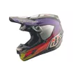 Κράνος μηχανής motocross TROY LEE DESIGNS SE5 Carbon Stripes - Black/Violet thumb