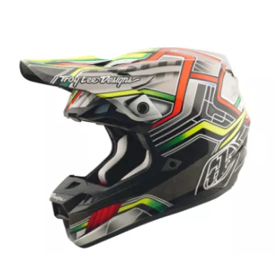 Κράνος motocross TROY LEE DESIGNS SE5 Composite Lowrider - Grey