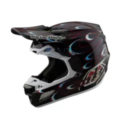 Κράνος motocross TROY LEE DESIGNS SE5 Carbon Torched - Black/Red