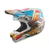 Κράνος motocross TROY LEE DESIGNS SE5 Carbon Lowrider - Grey/Multi