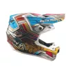 Κράνος motocross TROY LEE DESIGNS SE5 Carbon Lowrider - Grey/Multi thumb