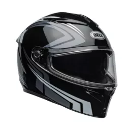 Κράνος μηχανής BELL Lithium - Jetstream Gloss Black/Silver