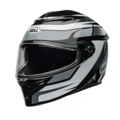 Κράνος μηχανής BELL Mips - Podium Gloss Black/White