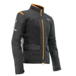 Μπουφάν μηχανής Acerbis Enduro One Black/Orange