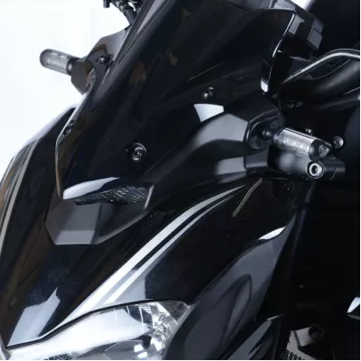 Αντάπτορας για φλας εμπρός R&G RACING Indicator Adpater Kit Black Kawasaki