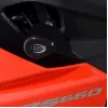 Προστατευτικά μανιτάρια μηχανής R&G RACING Aero Crash Protectors (Non-Drill Kit) - Black Aprilia RS660