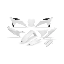 Πλαστικά μοτοσυκλέτας UFO KTM SX125-300 25-26, SX-F250-450 25-26 White